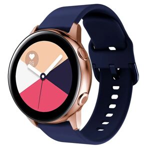 MOBILCOVERS.DK Smartwatch Silikone Rem (20mm) - Mørkeblå