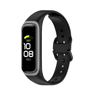 MOBILCOVERS.DK Samsung Galaxy Fit2 Silikone Rem - Sort / Grå