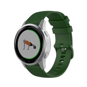 MOBILCOVERS.DK Universal Smartwatch Silikone Rem (18mm) - Militær Grøn