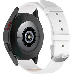 MOBILCOVERS.DK Universal Smartwatch Læder Rem (20mm) - Mat Hvid