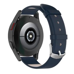 MOBILCOVERS.DK Universal Smartwatch Læder Rem (20mm) - Mat Mørkeblå