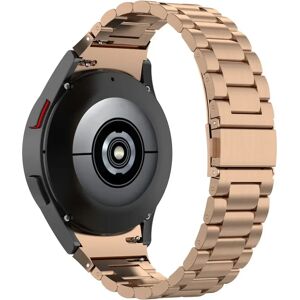 Tech-Protect Samsung Galaxy Watch 4 (40-44mm) / Watch 4 Classic (42-46mm) Rustfri Stål Rem m. Stifter - Rose Gold