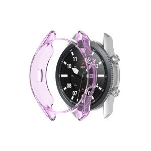 MOBILCOVERS.DK Samsung Galaxy Watch 3 45mm Fleksibelt Plast Cover - Lilla