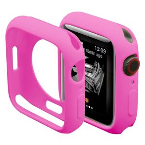 MOBILCOVERS.DK Apple Watch Series 9/8/7 (41mm) Fleksibelt Plastik Cover - Pink