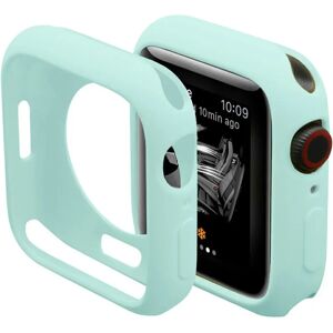 MOBILCOVERS.DK Apple Watch Series 9/8/7 (41mm) Fleksibelt Plastik Cover - Turkis