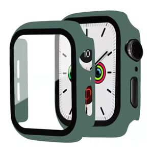 MOBILCOVERS.DK Apple Watch 9/8/7 (41mm) Hård Plast Cover m. Indbygget Skærmbeskyttelse - Grøn