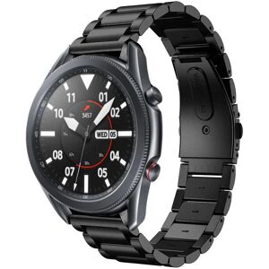 Samsung Galaxy Watch 3 (45mm) Tech-Protect Rustfri Stål Rem m. Stifter - Sort