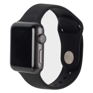 Apple Watch (42/44/SE/45/49MM) Holdit Silikone Rem - Sort