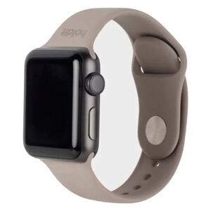 Apple Watch (38/40/SE/41MM) Holdit Silikone Rem - Taupe