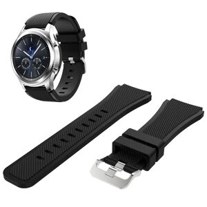 MOBILCOVERS.DK Samsung Classic Silicone Watchband (22mm) - Sort