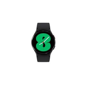 Samsung®   Galaxy Watch4 - 40 mm - sort - smart ur med sportsbånd - display 1.19 - 16 GB - NFC, Wi-Fi, Bluetooth - 4G - 25.9 g