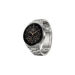 Huawei   Watch GT 3 PRO (46mm) - Smartwatch med rem - håndledsstørrelse: 140-210 mm - Titanium