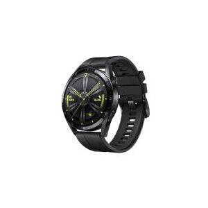 Huawei   Watch GT 3 Active (46mm) - Smartwatch med rem - håndledsstørrelse: 140-210 mm - Sort