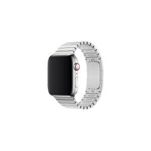 Apple 42mm Link Bracelet - Urrem for smart watch - 140 - 205 mm - sølv - for Watch (42 mm, 44 mm, 45 mm, 49 mm)