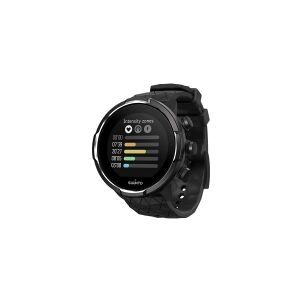 Suunto 9 Baro - Sort - sportsur med rem - silikone - sort - håndledsstørrelse: 130-220 mm - Bluetooth - 76 g