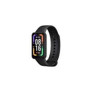 Xiaomi Redmi Smart Band Pro - Aktivitetssporer med bånd - TPU - sort - håndledsstørrelse: 130-220 mm - display 1.47 - Bluetooth - 15 g - sort