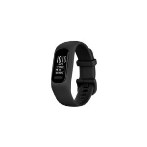 Garmin vívosmart 5 - Aktivitetssporer med bånd - silikone - sort - båndstørrelse: S/M - monokrom - Bluetooth, ANT+ - 24.5 g