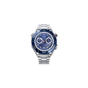 Huawei Watch Ultimate - Smart ur med rem - titanium - stål - håndledsstørrelse: 140-210 mm - display 1.5 - NFC, Bluetooth - 76 g - voyage blue
