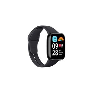 Xiaomi Redmi Watch 3 Active - Smart ur med rem - håndledsstørrelse: 135-200 mm - display 1.83 - Bluetooth - 41.67 g - sort