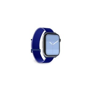 SBS nylon urrem til Apple Watch 38/40/41mm. Navy blå