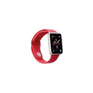 SBS silikone urrem til Apple Watch 42/44/45/49mm. Rød