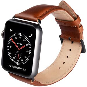 Buffalo Apple Watch Rem - Læder - 42-49 Mm - Brun