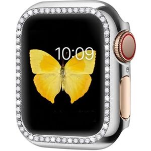 Apple Watch Serie 1/2/3 Cover Diamond Case - 38mm - Sølv