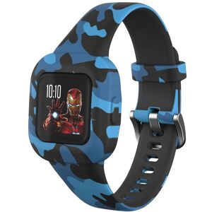 Urrem Til Garmin Jr Kids 3 - Silikone - Blå/sort