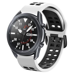 Garmin Urrem Til Vivoactive 3 - Silikone - 20 Mm - Hvid/sort