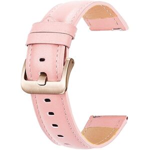 Rem Til Garmin Forerunner 245/645 - Læder - 20 Mm - Pink