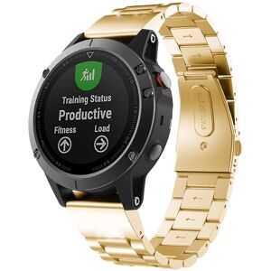 Urrem Til Garmin Fenix 5s/6s/7s - Rustfrit Stål - 20 Mm - Guld