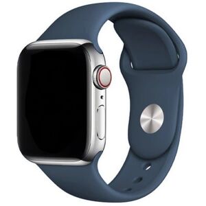 Apple Watch Urrem - Silikone - S/m - 38-41 Mm - Midnight Blue