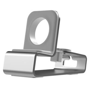 Stander Til Apple Watch Og Airpods 1/2/pro - Aluminium - Sølv