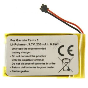 Batteri Til Garmin Fenix 5 Smartwatch - 3.7v