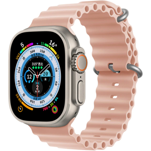 Apple Watch Ultra Rem - Silikone - 42-49 Mm - Pink