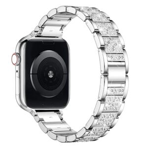 Pallas Sweden Apple Watch-kompatibelt armbånd Strass SILVER 38/40/41 mm metal Silver