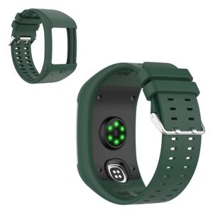 Generic Polar M600 silicone watch band - Green Green