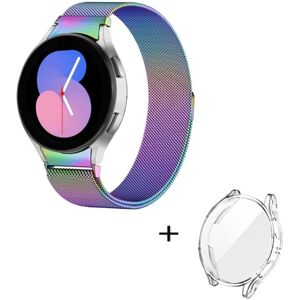 Generic Samsung Galaxy Watch 5 (40 mm) urrem i rustfrit stål med klart c Multicolor