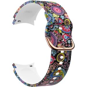 Generic Samsung Galaxy Watch 5 (44mm) / (40mm) / Pro mønster trykt silik Multicolor