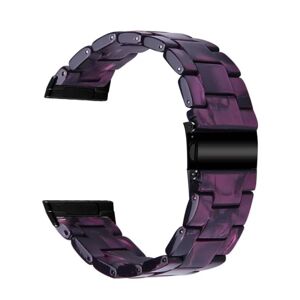 Generic Fitbit Sense / Versa 3 resin bead watch strap - Purple Light Purple
