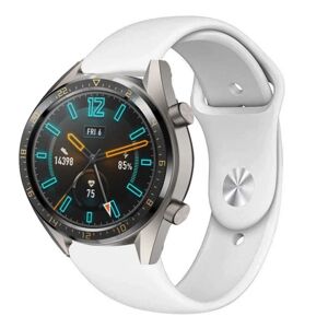 Generic Huawei Watch GT / Watch Magic silikoneurrem - hvid White