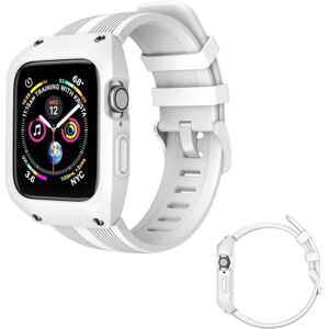 Generic Apple Watch Series 3/2/1 38mm silikone Urrem - Hvid White