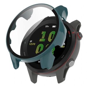 Generic Garmin Forerunner 255S cover med skærmbeskyttelse af hærdet glas Green