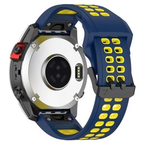 Generic Garmin Enduro 2 / Tactix 7 / Fenix 7 dual color silicone watch s Blue