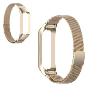 Generic Samsung Galaxy Fit 2 urrem i rustfrit stål - Champagne Gold