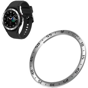 Generic Samsung Galaxy Watch 4 Classic (46mm) tidsskala stil rustfrit st Silver grey