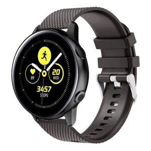 Generic Samsung Galaxy Watch Active silikoneurrem - sort Black