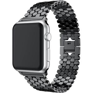 Leman Elegant Link (rustfrit stål) Apple Watch 42 mm (3/2/1) Svart