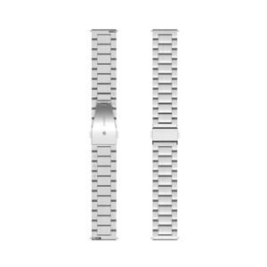 MTK Huawei Watch GT3 46mm/GT Runner 46mm stål erstatningsbånd Stra Silver