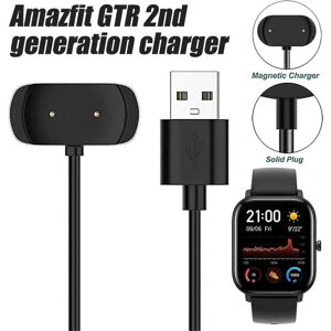 Opladerkabel Kompatibel med Amazfit Gts 2, Gts 2 Mini, Gts 2e, Gtr 2, Gtr 2e, Gts 4 Mini, T-rex Pro, Bip 3, Bip U, USB-opladningskabel dockingkabel